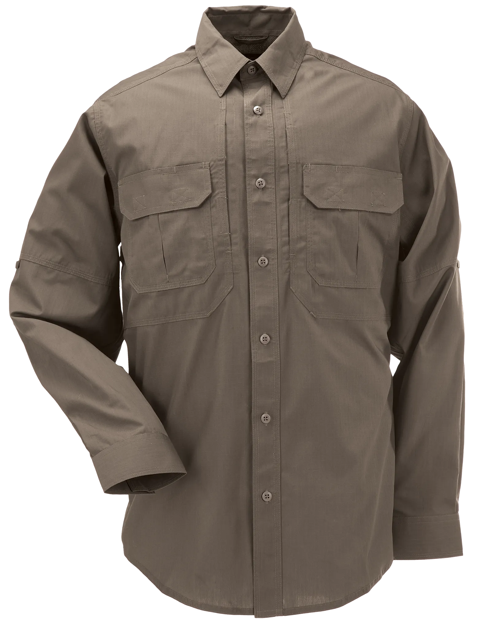 5.11 Tactical TACLITE Pro Long-Sleeve Button-Down Shirt for Men - Tundra